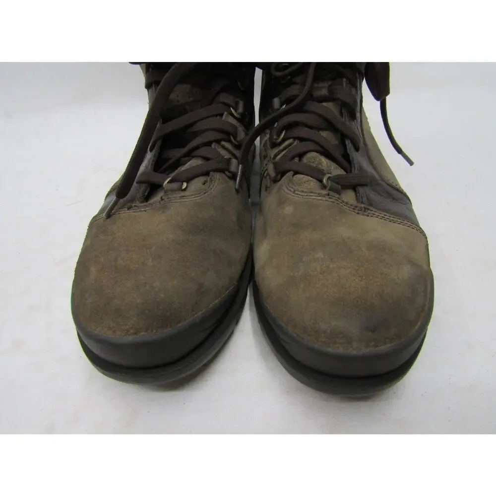 Timberland Mens Size 11.5 M Brown Leather Lace Up Ankle Hiking Boots